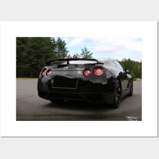 nissan - gtr r35 Posters and Art